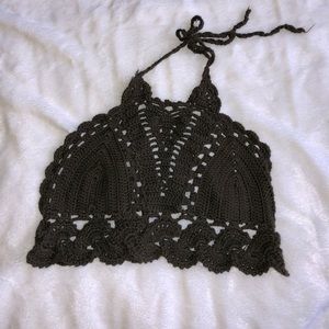 Crochet crop top